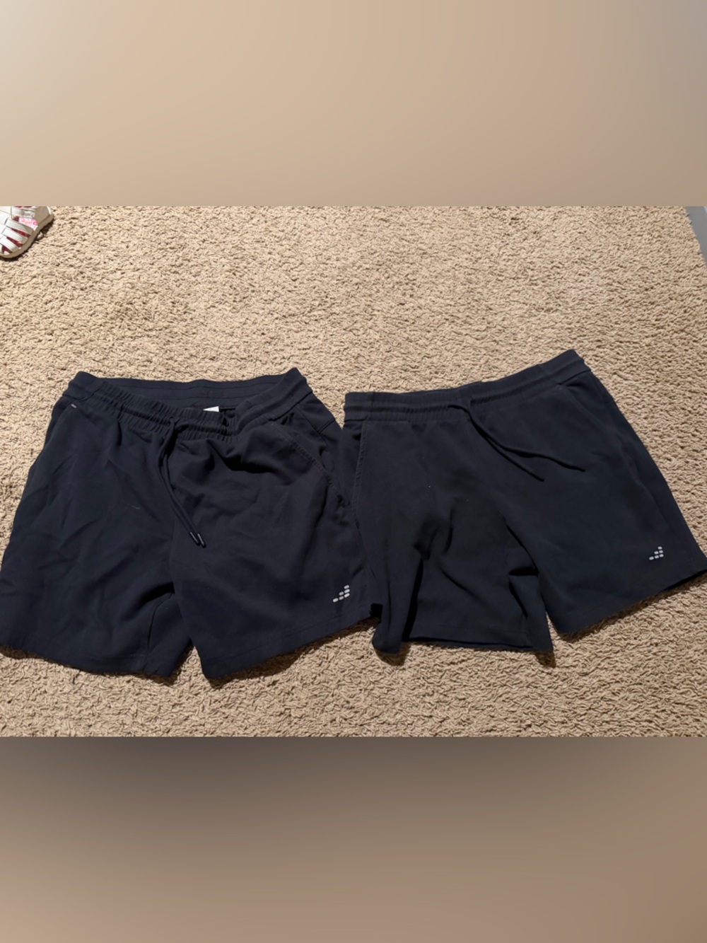 bcg Black Athletic Men’s Shorts Pair